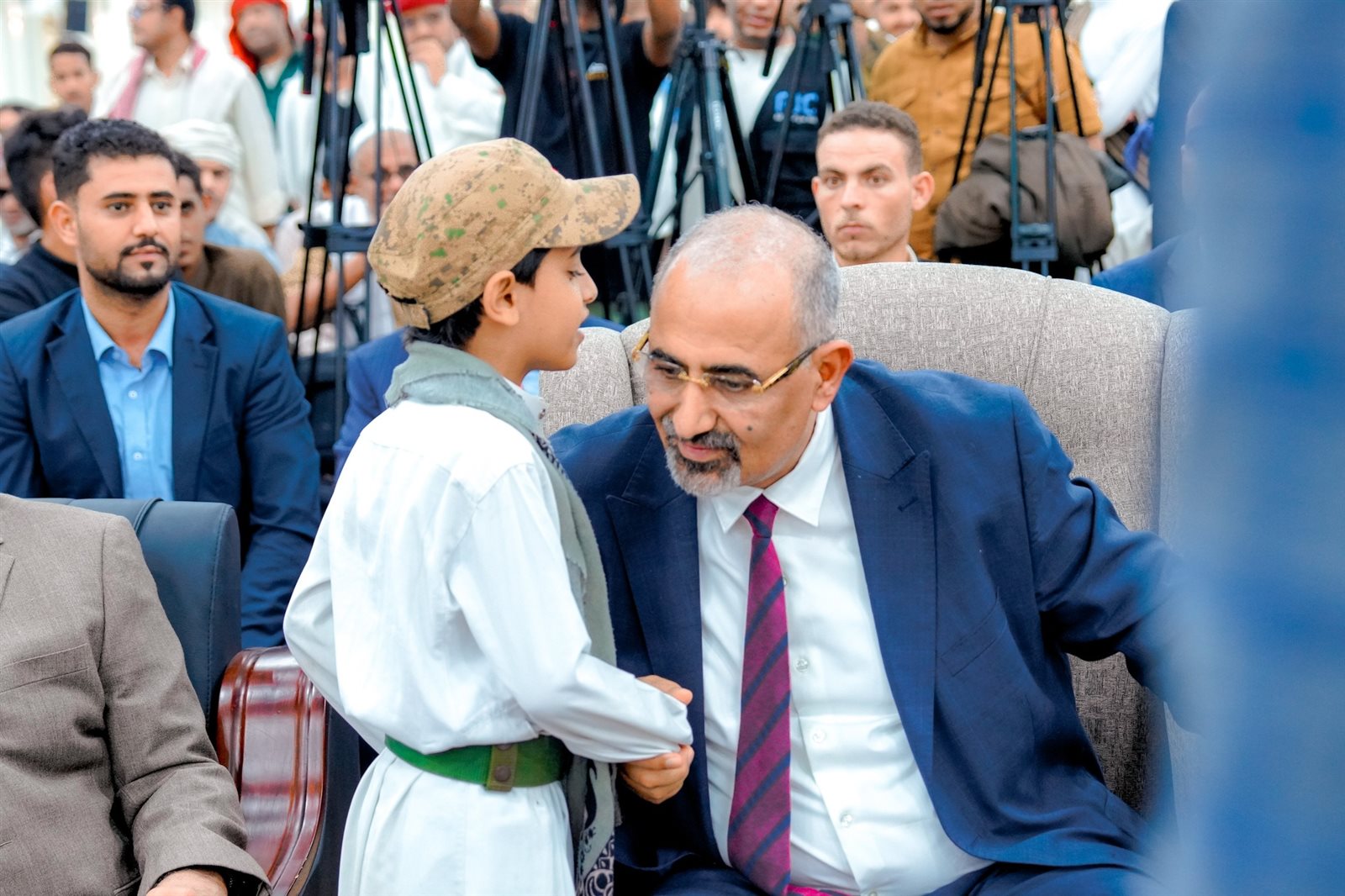 اللقاء الموسع للرئيس الزُبيدي بمختلف شرائح المجتمع بمحافظة حضرموت