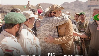  الرئيس الزُبيدي يزور الضالع 