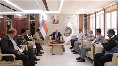 الكثيري يطّلع على الأوضاع العسكرية والأمنية بمحافظة شبوة