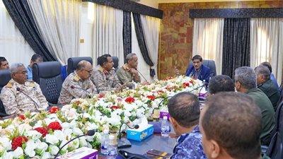 البحسني: أمن حضرموت يقع على القادة العسكريين والأمنيين بالمحافظة