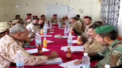 العميد مهدي يقف أمام آخر المستجدات العسكرية والأمنية بمحور الضالع