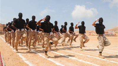 النائب البحسني يشهد حفل تخرّج الدفعة التاسعة استجداد بلواء النخبة الحضرمي