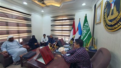 المحمدي يطلع على نشاط مكتب الصحة بساحل حضرموت