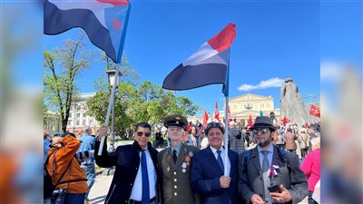 الجالية الجنوبية بموسكو تشارك الشعب الروسي احتفالات يوم العمال العالمي