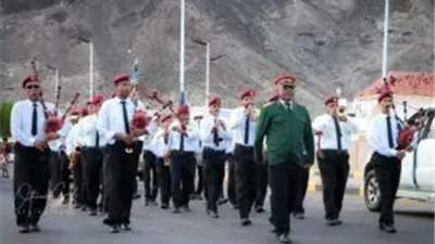 الفرقة النحاسية الموسيقية للقوات الجنوبية تشارك احتفالات شعب الجنوب 