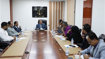 باعوم يبحث مع رئيس مجلس القضاء الأعلى سبل التعاون المشترك في مكافحة الفساد 