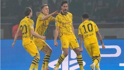 دورتموند يكرر فوزه على الباريس ويتأهل لنهائي دوري الأبطال