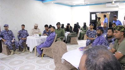 المنهالي يؤكد أهمية تكثيف الدورات التأهيلية لمنتسبي الأمن بساحل حضرموت   