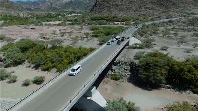 تواصل أعمال مشروع إصلاح الاختلالات في جسر وادي بناء بلحج