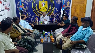 انتقالي الشحر يناقش أوضاع محطة توليد كهرباء الفقيد السقطري