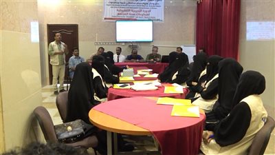 دورة تدريبية لمتطوعات المجتمع بشبوة حول التثقيف الصحي والتغذوي