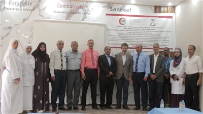 لقاء تشاوري لخطط تطوير مستشفى الجمهورية بمناسبة اليوبيل البلاتيني لتأسيسه 