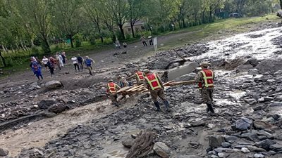 قتلى في انهيارات أرضية بقيرغيزستان