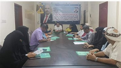 انتقالي لحج ينظم ورشة عمل لتقييم الأثر السياسي لأنشطة وفعاليات الإدارات في المحافظة