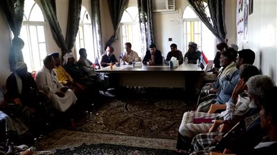 رئيس انتقالي المهرة يشدد على أهمية تعزيز العمل التنظيمي في حوف