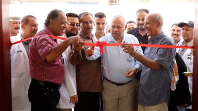 افتتاح قسم الطوارئ التوليدية في مجمع كابوتا الصحي بمديرية المنصورة 