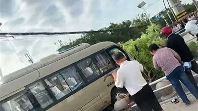 مقتل 11 شخصاً باصطدام حافلة بحشد من الناس في الصين (فيديو)