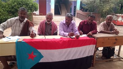 محاضرة توعوية لانتقالي خنفر بأبين لنشر الوعي السياسي بأوساط المجتمع 