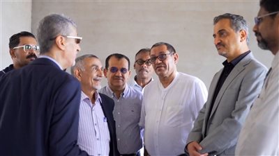 محافظ العاصمة يتفقد التجهيزات النهائية لمبنى الغرفة التجارية الجديد