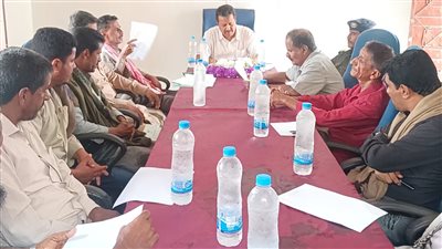 تنفيذي رضوم يدعو المنظمات لتعزيز دورها للحد من انتشار الكوليرا بالمديرية