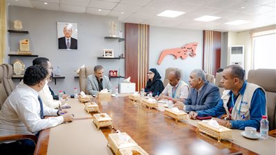 لملس يبحث مع برنامج الغذاء العالمي سُبل الانتقال من الدعم الطارئ إلى المستدام