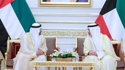 حمدان بن محمد يبحث مع فهد يوسف الصباح سبل تعزيز العلاقات الأخوية بين الإمارات والكويت