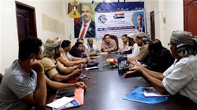 ورشة تدريبية في الدليل الإرشادي المالي في انتقالي لحج 