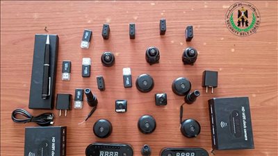  ضبط كاميرات تجسس شمال العاصمة عدن