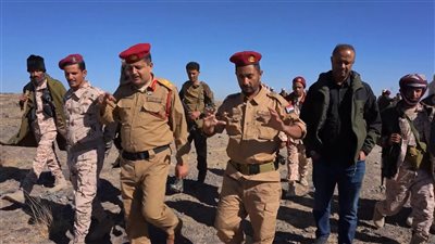 النقيب يزور جبهات الحد يافع.. رسائل ميدانية من القيادة السياسية تدعم أبطال المواجهة 