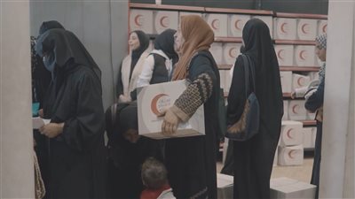 الإمارات تواصل تقديم المساعدات الإغاثية لأهالي قطاع غزة 