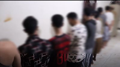 قوات الحزام الأمني بعدن تضبط شبكة ترويج مخدرات وتضبط كميات من الحشيش 