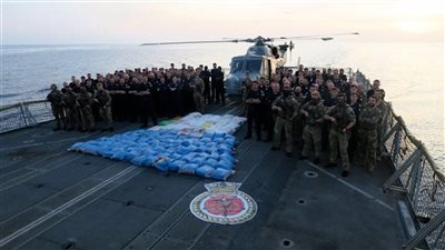 ضبط شحنة مخدرات جديدة في بحر العرب في طريقها للحوثي