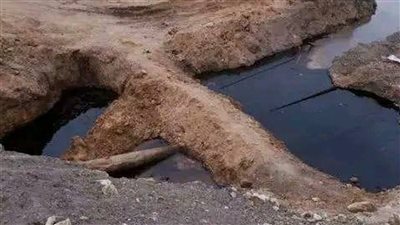 كارثة بيئية في الروضة بشبوة والسلطات تحذر شركة الاستثمارات النفطية