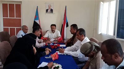 تنفيذية انتقالي أبين تناقش الوضع الأمني وسبل تعزيز الاستقرار في المحافظة