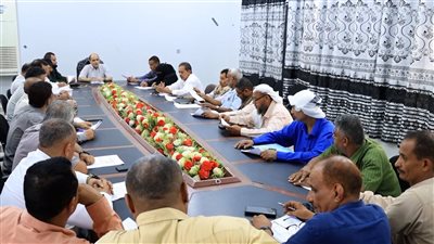 تنفيذي دارسعد يستعرض تقارير الأسبوع ويعزز التنسيق الأمني والخدمي