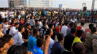 افتتاح مهرجان البلدة الرياضي 2025 بالمكلا 