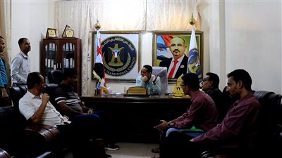 رئيس تنفيذية انتقالي لحج يبحث مع منسقية الجامعة تشكيل المجالس الطلابية