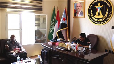 المحمدي يؤكد أهمية رفع وتيرة العمل بانتقالي غيل بن يمين