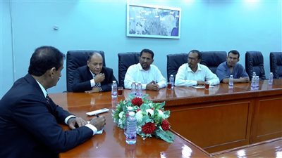 بن الوزير يؤكد دعم السلطة المحلية لكلية الطب جامعة شبوة