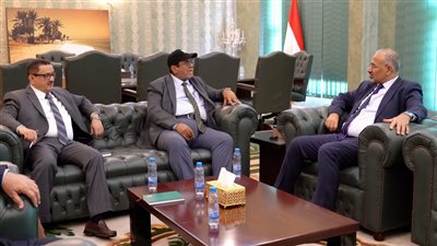 الرئيس الزُبيدي يلتقي قيادة قطاع الطيران ويؤكد دعم جهود إعادة بناء القطاع وتطويره