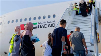الإمارات تنفذ إخلاء طبياً عاجلاً لـ 155 من مصابي ومرضى غزة