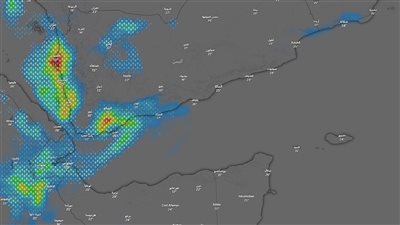 مركز التنبؤات الجوية يتوقع أمطارا رعدية ورياحا شديدة 