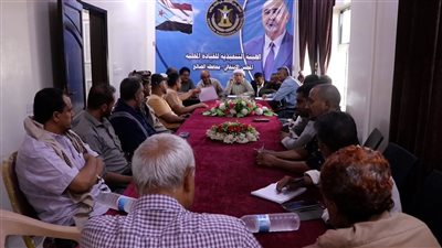 رئيس انتقالي الضالع  يبحث استقرار الأسعار وتعزيز الرقابة على الأسواق