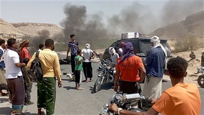تصعيد شعبي في ساه بحضرموت احتجاجًا على تردي الخدمات وانقطاع الكهرباء