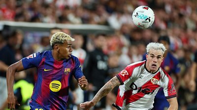 الدوري الإسباني..  رايو فاليكانو يفرض التعادل على برشلونة