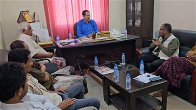 مدير عام ساه يلتقي فريق المؤسسة الطبية الميدانية FMF لبحث تجديد المشاريع الخدمية