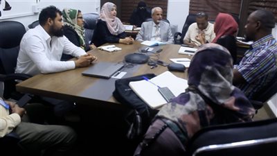 الوكيل الشبحي يلتقي في عدن وفدًا من منظمة الهيئة الطبية الدولية