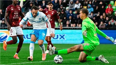 الدوري الفرنسي.. مارسيليا يحقق فوزاً ثميناً على ميتز 