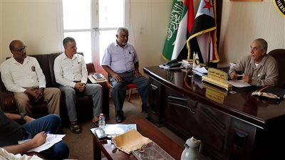 التوجيه والرقابة الرئاسي يبحث احتياجات غيل باوزير بحضرموت