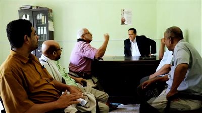 فريق التوجيه الرئاسي وتنفيذية انتقالي لحج يتفقدان مكتب الخدمة المدنية بالمحافظة